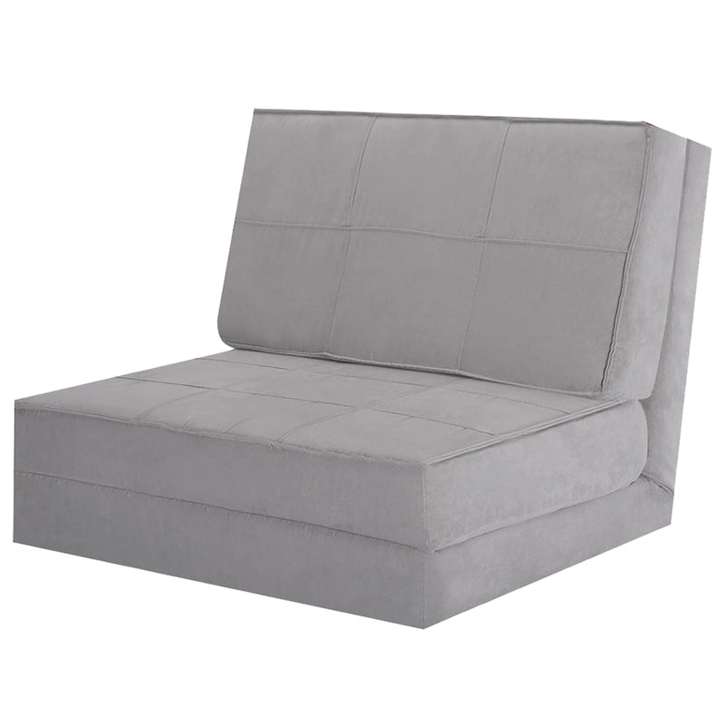 Convertible Fold Down Chair Flip Out Lounger Sleeper Bed Couch