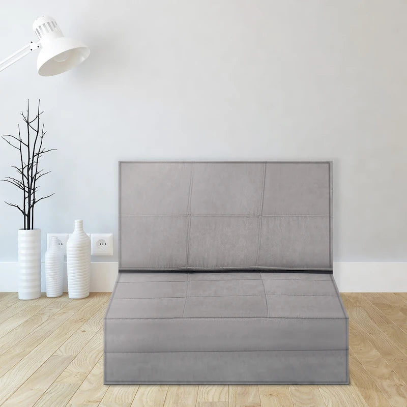 Convertible Fold Down Chair Flip Out Lounger Sleeper Bed Couch