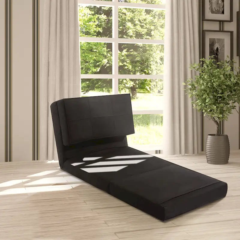Fauteuil convertible pliable, chaise longue rabattable, canapé-lit