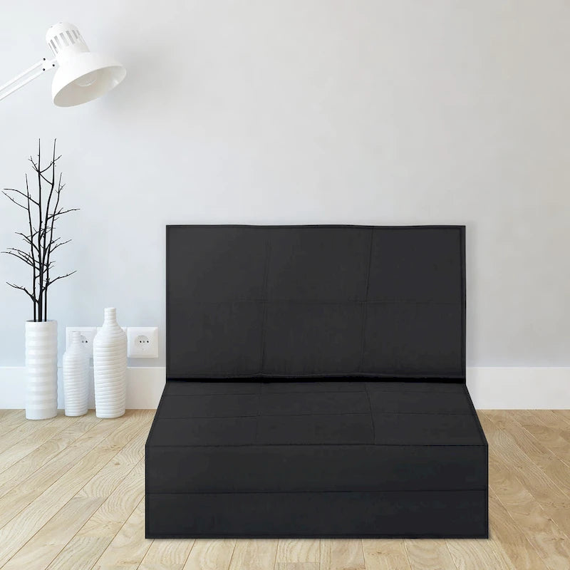 Fauteuil convertible pliable, chaise longue rabattable, canapé-lit