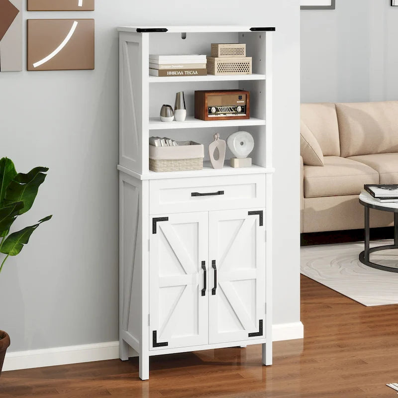 58 Tall Storage Cabinet Bathroom Storage Cabinet
